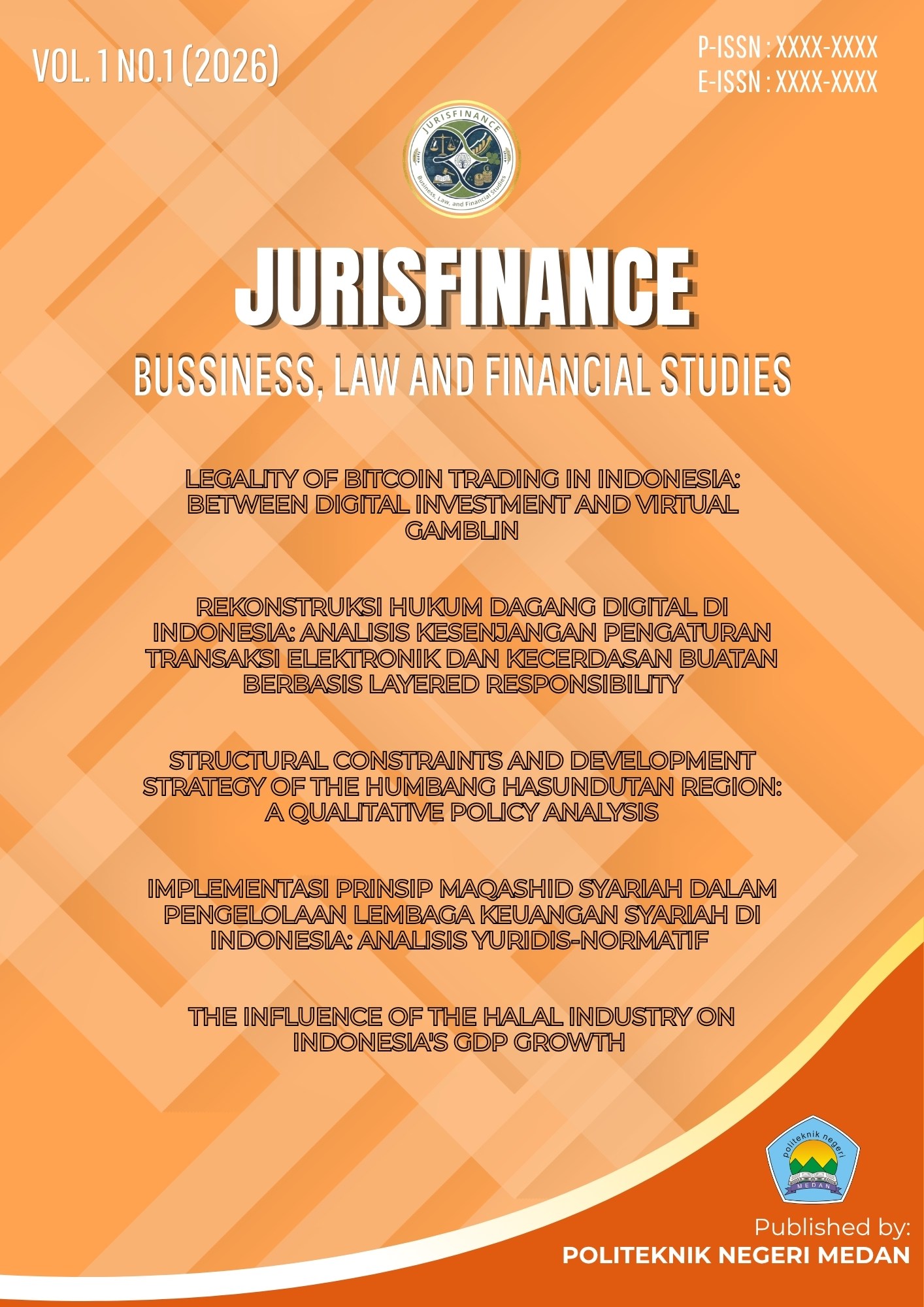 					View Vol. 1 No. 1 (2026): Jurisfinance
				